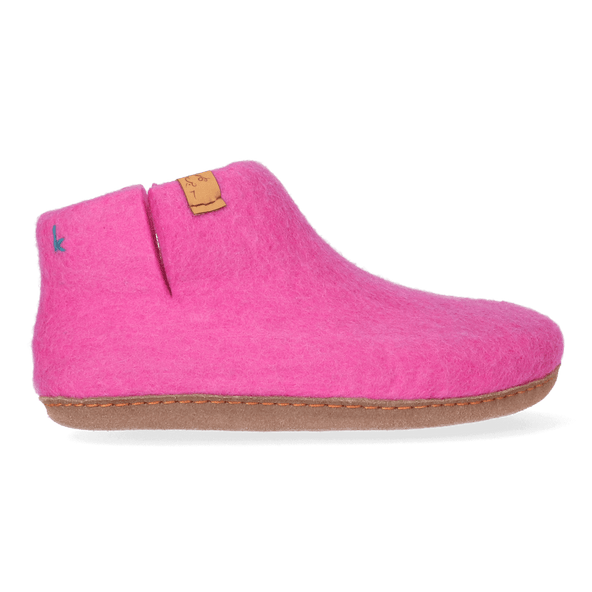 Mula Wool Felt Slippers Pink Mula wool felt slippers pink