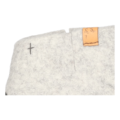 Rabara wool felt slippers natural delta