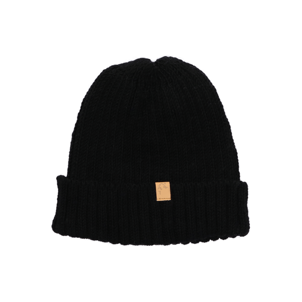 Topi Wool Beanie Black Topi Wool Beanie Black