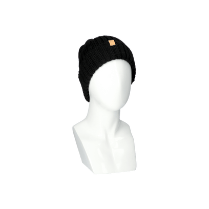 Topi Wool Beanie Black