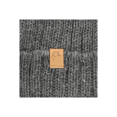 Topi Wool Beanie Grey