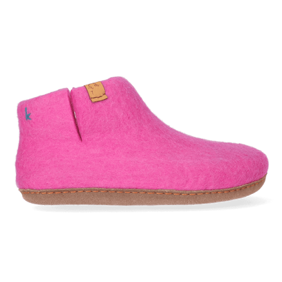 Mula wool felt slippers pink