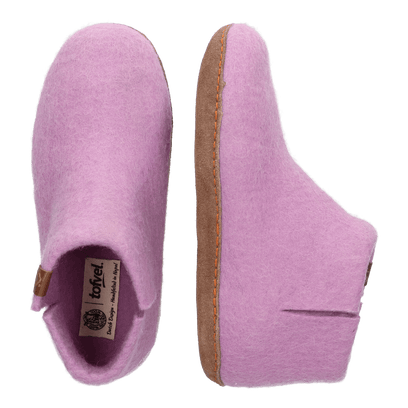 Mula wool felt slippers lilac