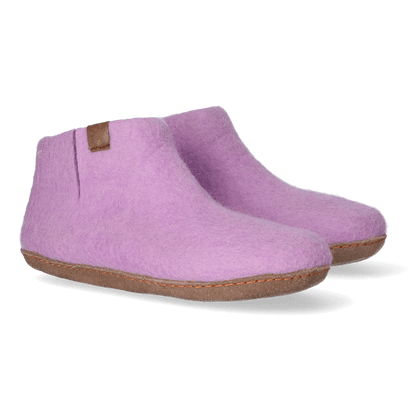 Mula wool felt slippers lilac