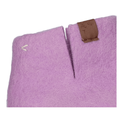 Mula wool felt slippers lilac