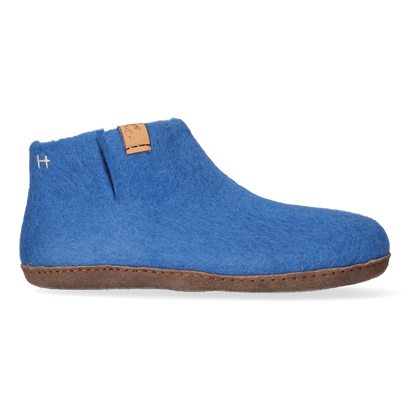 Mula wool felt slippers french blue